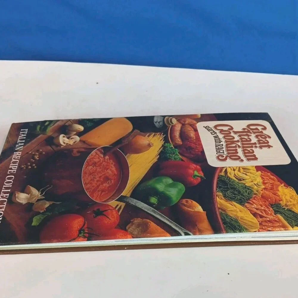 Great Italian Cooking Starts w RAGU by Ragu Foods‎ Staff Spiral Hardcover 1984